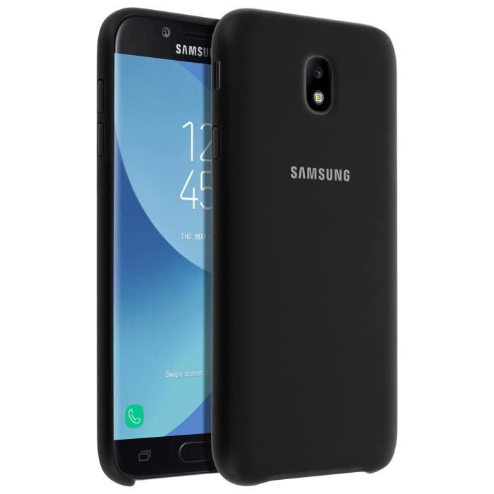 Samsung coque double protection J7 2017 - Noir