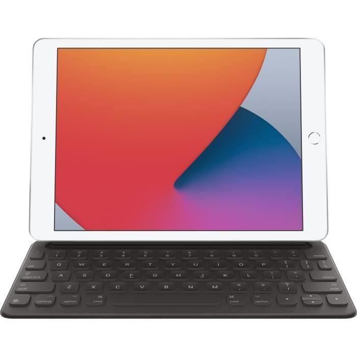 Clavier pour tablette Apple Smart Keyboard Noir pour iPad 9ème génération, 8ème génération et 7ème génération, iPad Air 10.5 pouces - État correct Apple sur Cdiscount Seconde Vie