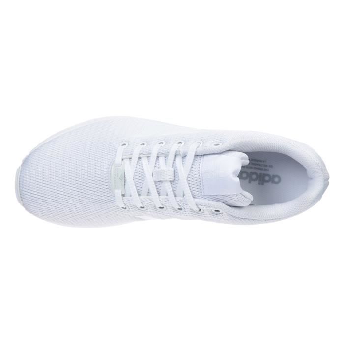Adidas zx clearance flux homme blanc
