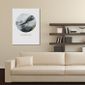Tableau Déco Mural Impression Sur Toile 40x60 Vue Nature Paysage Montagnes Pensée Anglais Vert Blanc