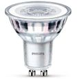 PHILIPS Ampoule LED Spot GU10 - 50W Blanc Chaud - Compatible Variateur - Verre-0