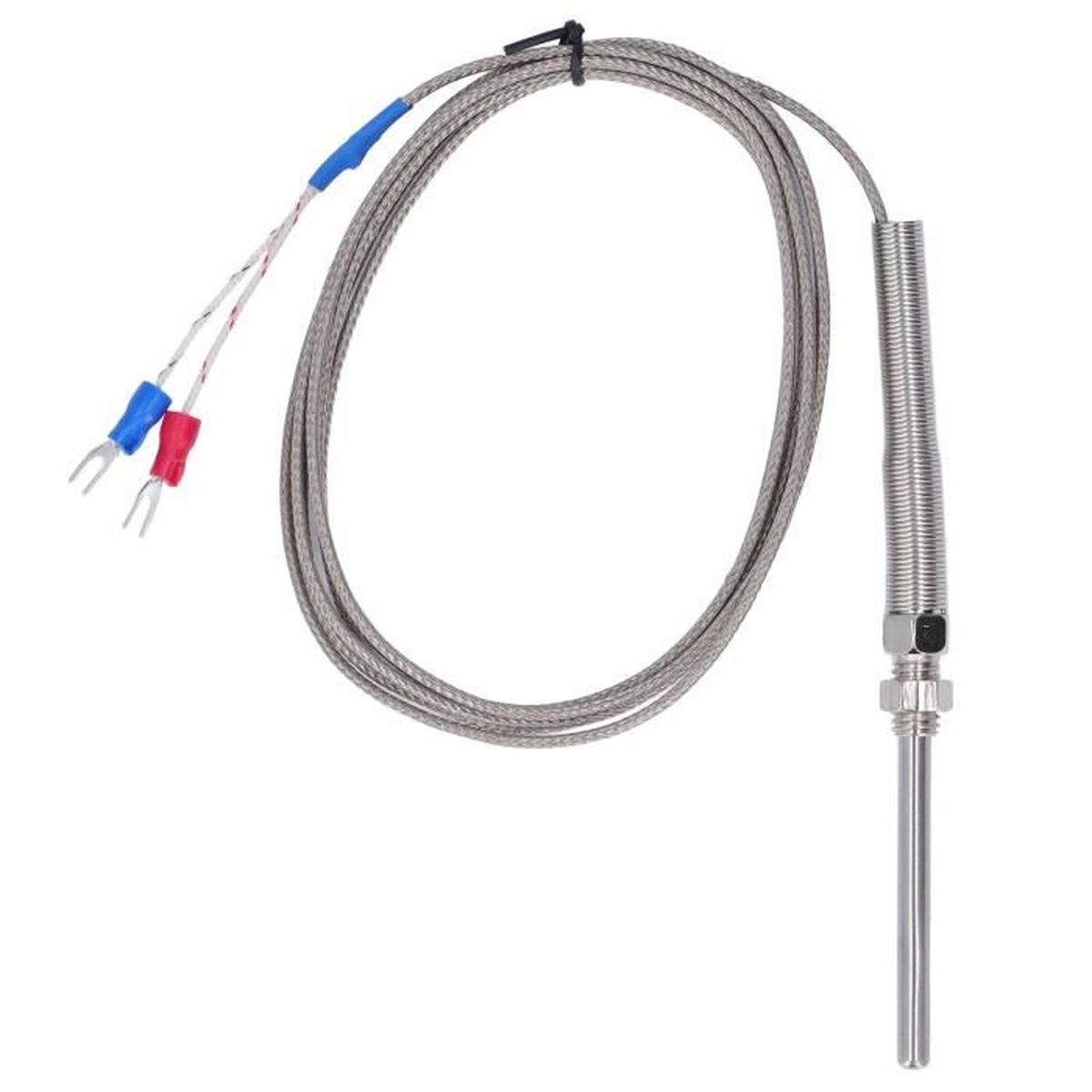 Sonde Thermocouple Type K Céramique Haute Température Jusqu'à 1300°C - 2 Fils