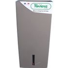 Pot de fleurs carré - RIVIERA - Eva New - Plastique - 28 x 28 x H 52 cm - 31 L - Taupe