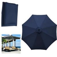 Toile de remplacement pour parasol 3m - 3m - Navy Blue - UV30+ - Étanche - Résistant aux déchirures