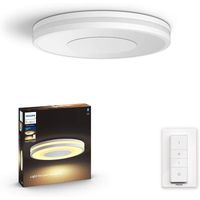 Philips Hue White Ambiance BEING Plafonnier 32W - Aluminium (telecommande incluse)        [Classe energetique F]