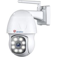 Caméra de surveillance Ctronics 5MP - WiFi Extérieure - Détection Humaine - Vision Nocturne Couleur 25M