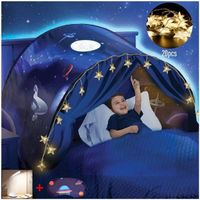 Dream Tents - Tente de Rêve Tente de Lit Tente Enfant Tente Pop Up Tente Escamotable Garçons Filles Cadeaux d'anniversaire Cadeaux