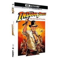 Paramount Coffret Indiana Jones Blu-ray 4K Ultra HD - 3701432012780