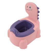 Pot bébé Bébé pot épaississement ergonomique moderne dessin animé dinosaure formation pot toilette avec puericulture Ro - Shipenophy