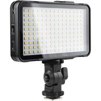 Godox LEDM150 LED Panneau de Lampe sur Caméra, LED Video Light 5600K Dimmable, LED Lère Lampe CRI 95+ et 3000mAh Batterie Lithiu87
