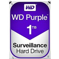 WD Disque dur Purple Surveillance Hard Drive WD10PURZ - 1 To - Interne - 3.5" - SATA 6Gb/s - 5400 tours/min
