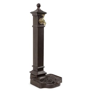 Fontaine Murale Antique En Métal Blanc – Style Robinet En Laiton – Palazzo INT LTA310