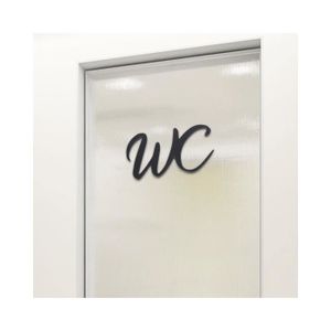 AUA SIGNALETIQUE - Plaque de porte Vestiaires PvcSign avec double face adhésif
