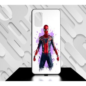 COQUE - BUMPER Coque pour Galaxy A71 AVENGERS  Spiderman 132