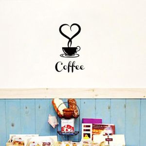 Scarica Gratis Images Papier Peint Removable Diy Kitchen Decor Coffee Cup Decals Vinyl le plus cool salutations
