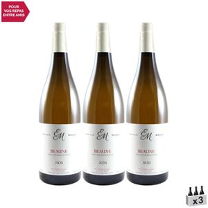 VIN BLANC Beaune Blanc 2020 - Lot de 3x75cl - Maison Eddy Mo