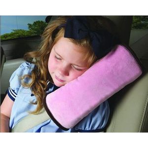 Upgrade4cars Coussin Ceinture de Sécurité pour Enfants et Adultes Accessoires Voiture Gadget Oreiller Amovible en Gris Pelucheux et Chauds Couvre de Confort 