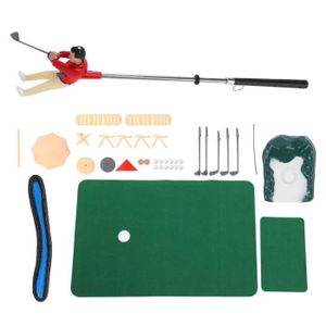 BALLE DE GOLF Dioche Jouet de jeu de golf Kit de Jeu de Mini Golf Intérieur Jouet de Golf avec Coussin Putter Balle Chaises pour Enfants
