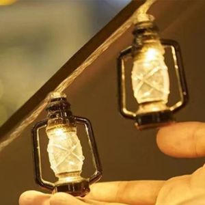 Guirlande Lumineuse D'ambiance Pour Camping En Plein Air|Lumières De Décor  LED|Petites Lumières Rondes Pour Auvent De Tente,Boule À Bulles - Blanc