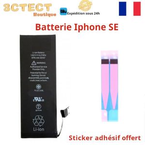 Batterie téléphone BATTERIE COMPATIBLE AVEC IPHONE SE AVEC STICKER AD