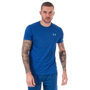 T-SHIRT T-Shirt Under Armour Ua Tech Pour Homme En Bleu.