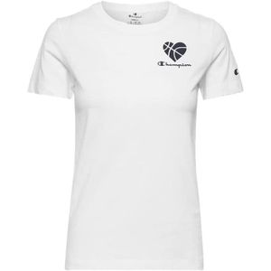 T-SHIRT Champion T-Shirt Femme C Love Blanc XL