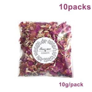 Kesheng Confettis de pétales d'hortensias séchés naturels pour décoration de fête 5 g 