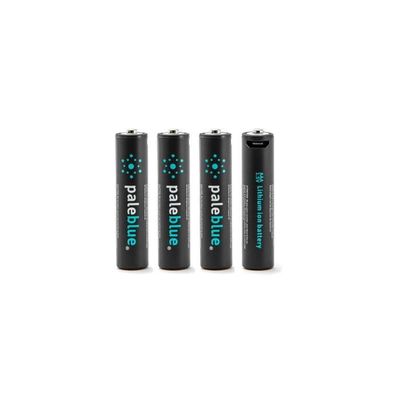 Pack 4 piles AAA rechargeables USB