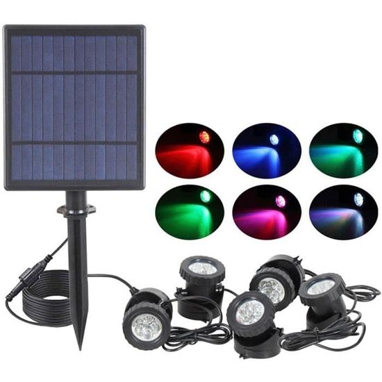 Lumière Solaire Flottante Pour étang - Forme , étanche, Automatique - Décoration Jardin, Terrasse