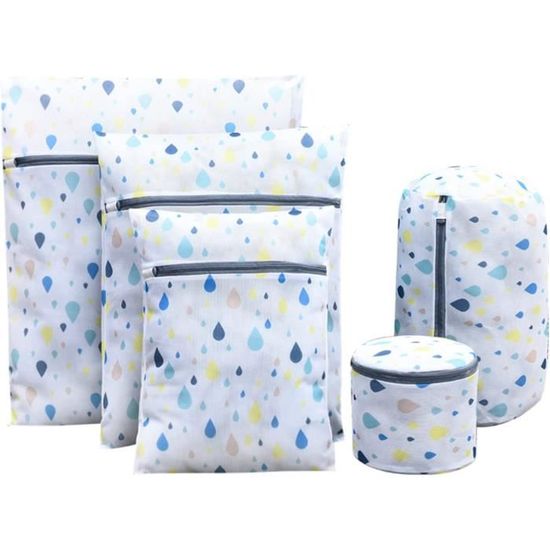 Sac À Linge Sacs Blanchisserie Filets Lavage 5 Fermeture Éclair ...