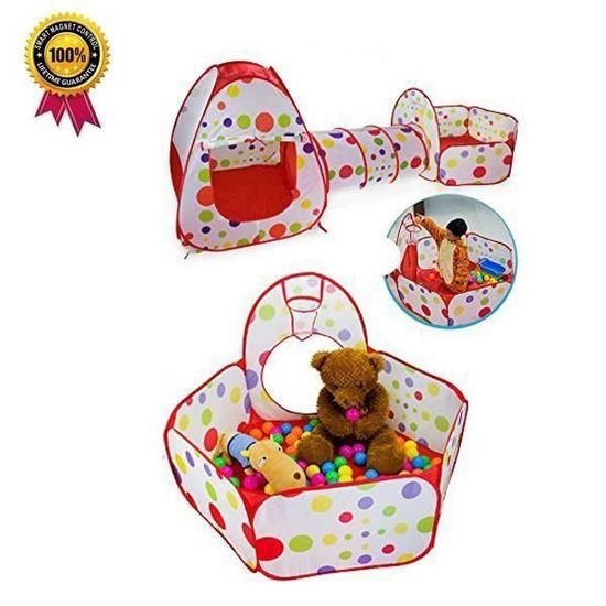 Tente de Jeu pour Enfants Maison et Tunnel Tente igloo Pop Up Tunnel Tente de Jeu pour Enfants Maison et Tunnel Tente igloo Pop Up Tunnel