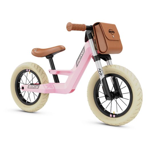 Vélo d'équilibre pour enfant - BERG Biky Retro Rose - Léger et confortable
