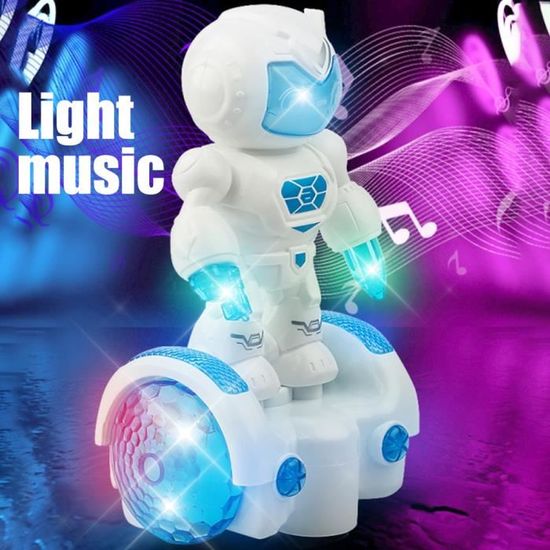 Universal - Pour les enfants dansant robot jouet LED clignotant