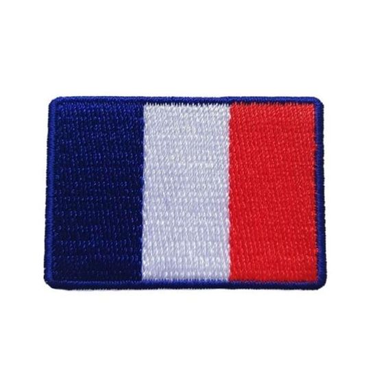 Patch Thermocollant Coq Français - 4x5cm, Application Fer à Repasser, Décoration Vêtement