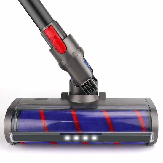 Brosse Dyson avec lumière intégrée laser compatible v10, v11 et