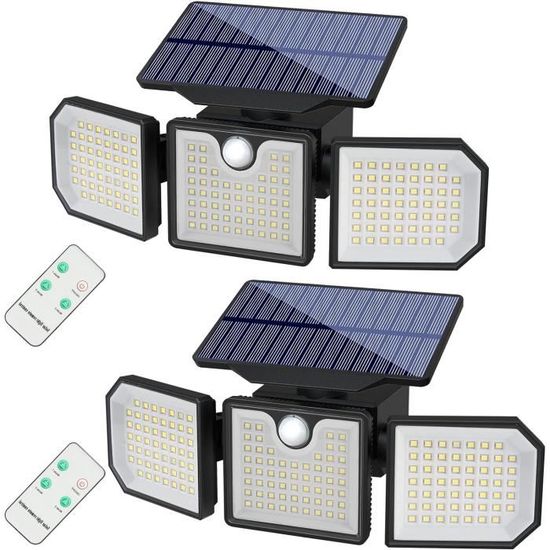 Lot De 2 Lampes Sans Fil Avec Détecteur Mouvement - 50lm, Réglable Couleur Et Intensité, Pad Magnétique, 75x75mm