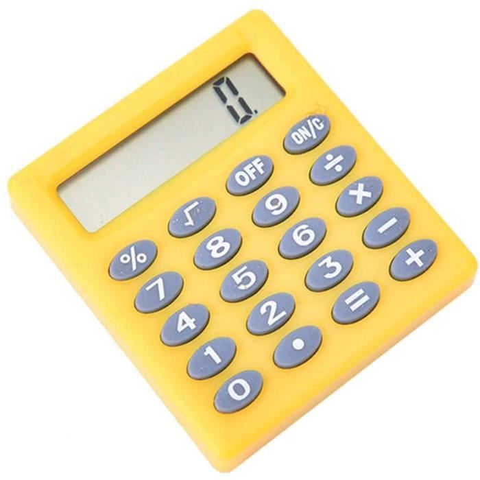 CALCULATRICE,A--Mini calculatrice Portable Kawaii, format de poche
