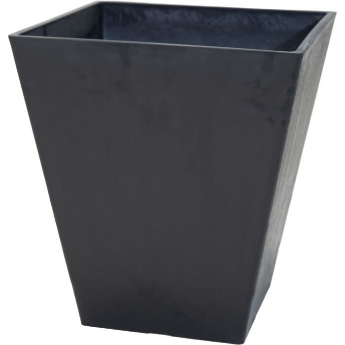Pot de fleur MEGA COLLECTIONS Ecostone Square 41 x 45 cm - vue 3