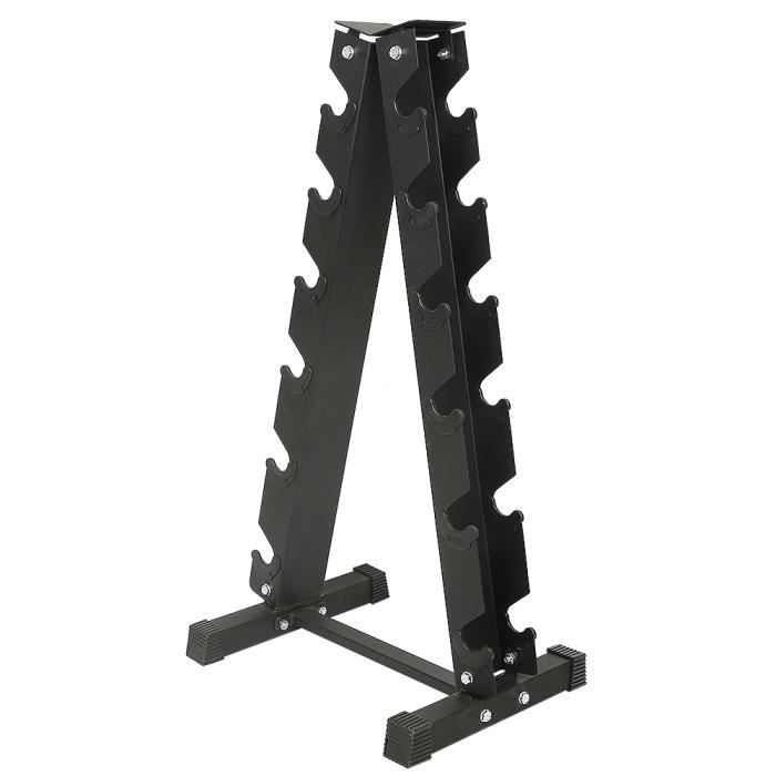 MIXMEST@ NOIR - Rack de rangement pour poids et haltères