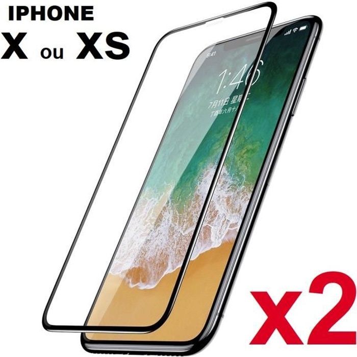protege ecran verre trempe iphone xs