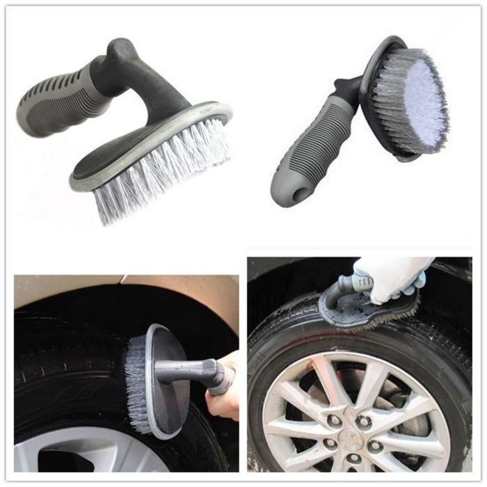 Brosse roue lavage brosse voiture produits d'entretien des pneus