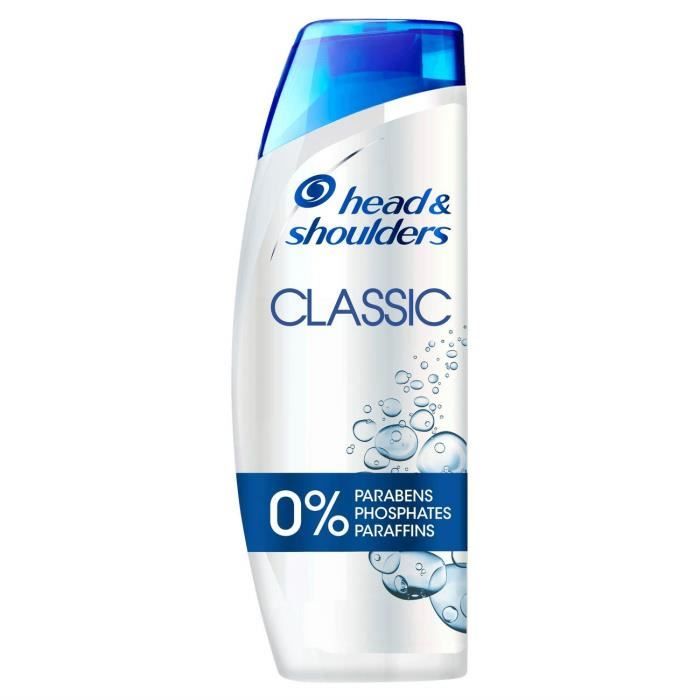 Head & Shoulders Classic Shampooing Antipelliculaire 280 ml - Lot de 4