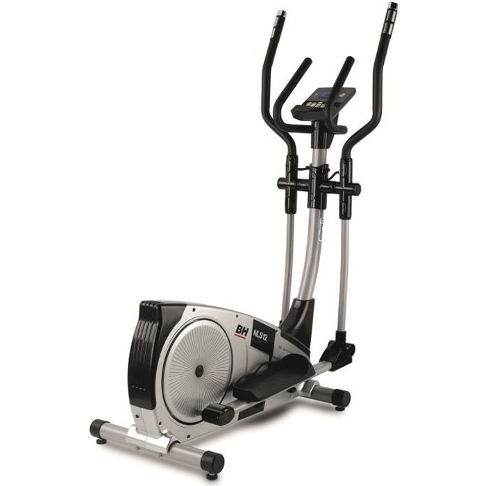 BH Fitness NLS12 DUAL G2351W Vélo elliptique - Systéme inertiel 10 Kg - Foulée 30 cm - i.Concept Ready