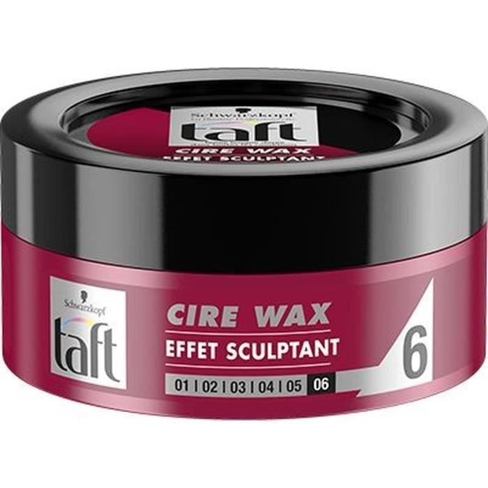 HENKEL Taft Cire Wax Effet Sculptant - 75 ml (Lot de 3)