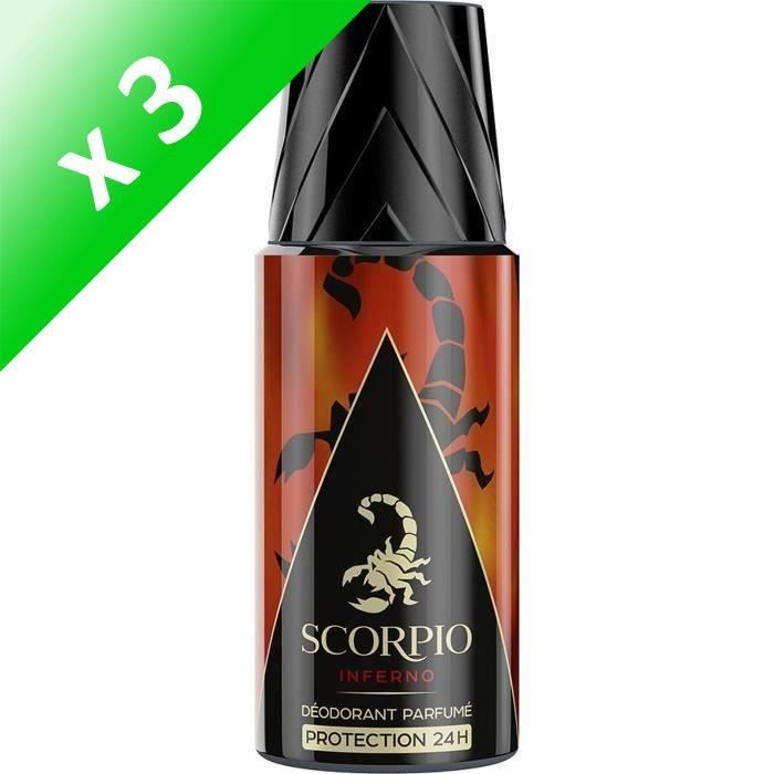 Déodorant Inferno Atomiseur (Lot de 3)