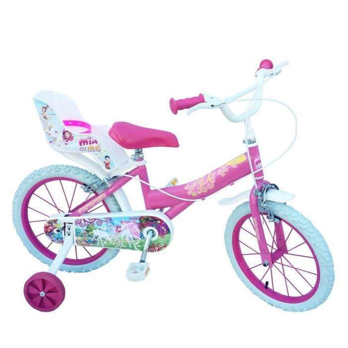 VELO DISNEY MIA ET MOI 14 POUCES FILLE