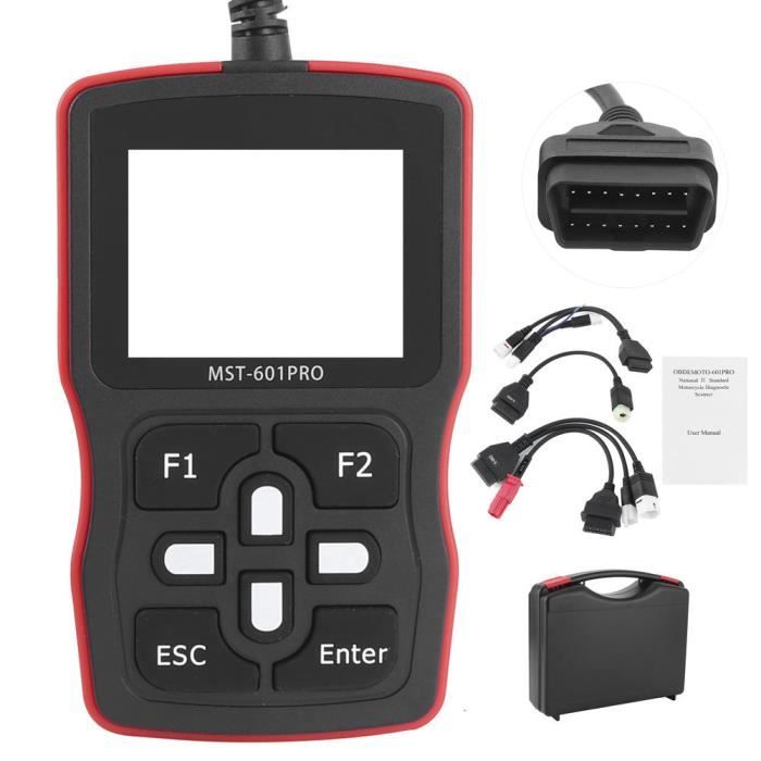GOTOTOP Outil de diagnostic OBD2 Scanner de Moto Lecteur de Code OBD2 Outil de Diagnostic Automobile Convient pour Suzuki