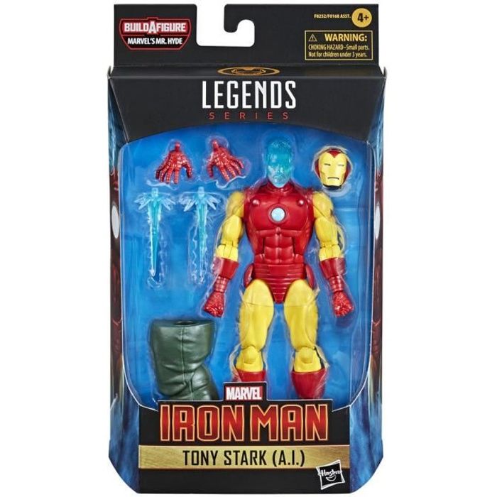Hasbro Marvel Legends Series - Figurine Tony Stark (A.I.) de 15 cm à collectionner - à partir de 4 ans