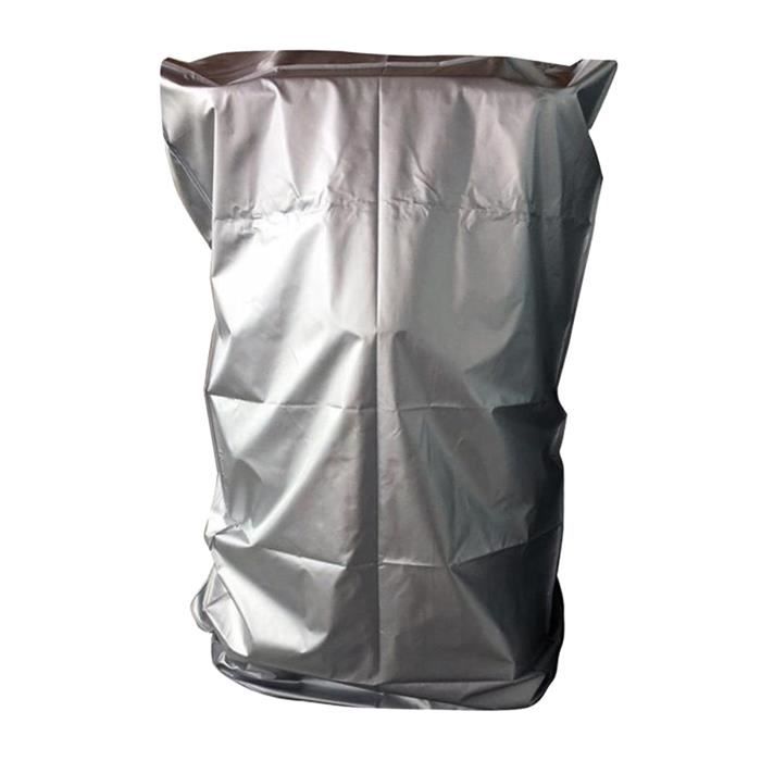 Couvrir les tapis de course, Tapis Roulant Pliant Couverture avec Fermeture Éclair, imperméable à la Argent_91x91x152cm