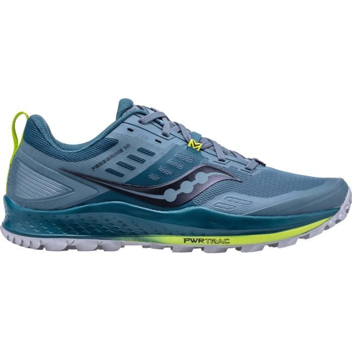 Saucony Peregrine 10 Hommes Chaussures running bleu